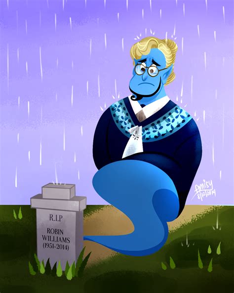 Aladdin Genie Robin Williams Tribute | Robin williams, Robin, Zombie disney