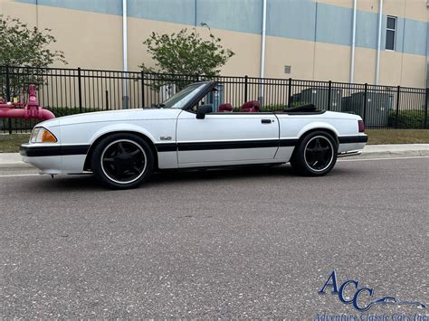 1991 Ford Foxbody LX Convertible | Adventure Classic Cars Inc.