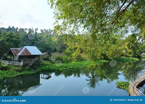 Villa Jovita Resort Riverside Farm House in Batangas, Philippines Editorial Stock Photo - Image ...