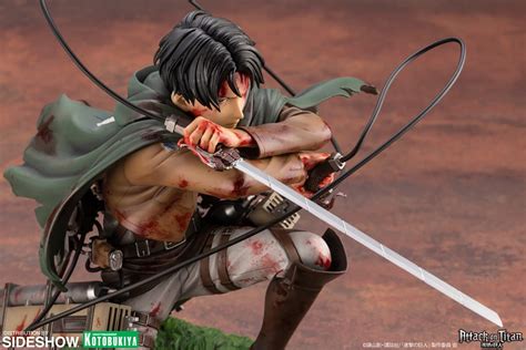 “Attack on Titan” Levi Gets New Statue From Kotobukiya