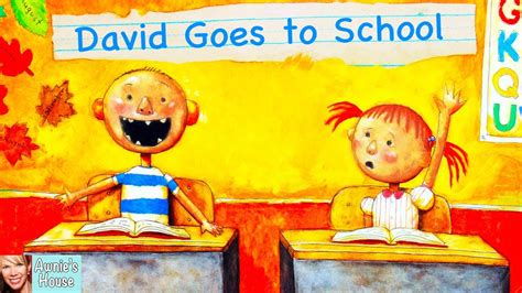 📚 Kids Book Read Aloud: DAVID GOES TO SCHOOL by David Shannon - YouTube