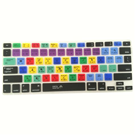 Adobe Photoshop Keyboard Silicone Cover For Macbook Pro Air 13 15 17 ...