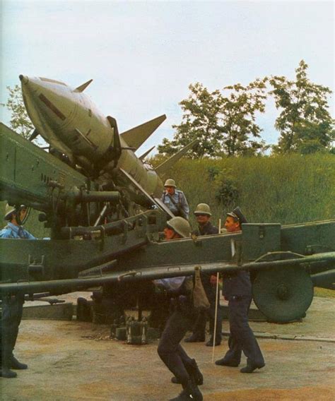 Eastern Bloc militaries — Yugoslav S-75 Dvina surface-to-air missile.