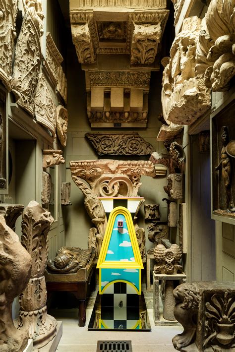 Studio Mutt installs four architectural characters inside London's Soane Museum - Dr Wong ...