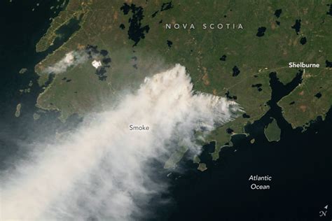 Raging Fires in Nova Scotia