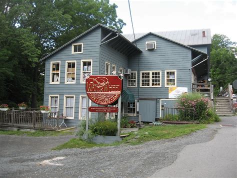 Water Wheel Café Milford PA | New england fall foliage, Milford, New ...