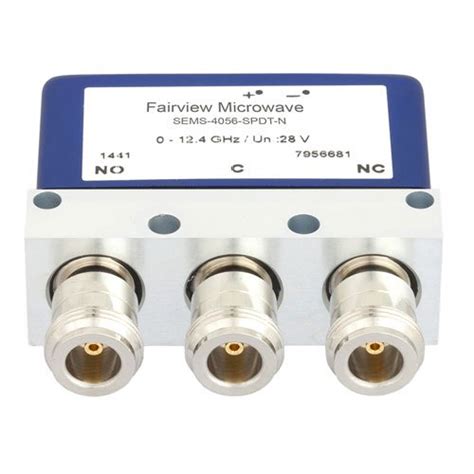 SPDT Failsafe DC to 12.4 GHz Electro-Mechanical Relay Switch, up to ...