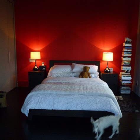 Foodie Lifestyle Blog | Bedroom red, Red bedroom walls, Red living room ...