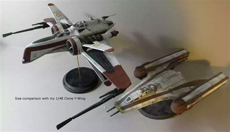 Ravenstar Studios 1/48 scale Resin Kit ARC-170 & Clone Y-Wing | Arc 170 ...