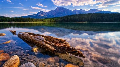Lake Desktop Hintergrundbilder / Moraine Lake Banff National Park 5k Hd ...
