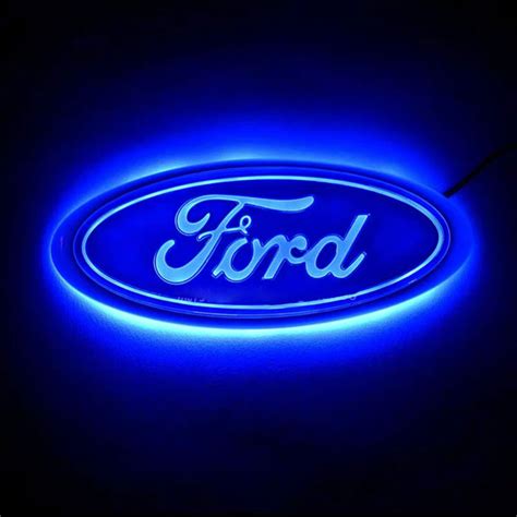 LED Emblem for Ford, Front Car Grill Badge — RAYMAX LUMINOUS GEAR