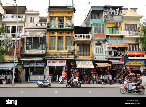 Houses, Old Quarter, Hanoi, Vietnam Stock Photo - Alamy