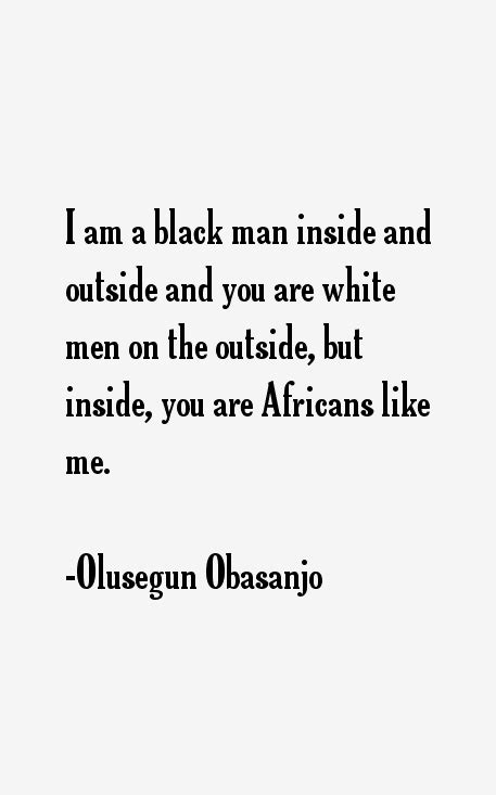 Olusegun Obasanjo Quotes & Sayings