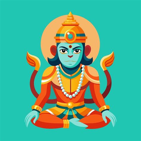 Premium Vector | Hanuman Jayanti