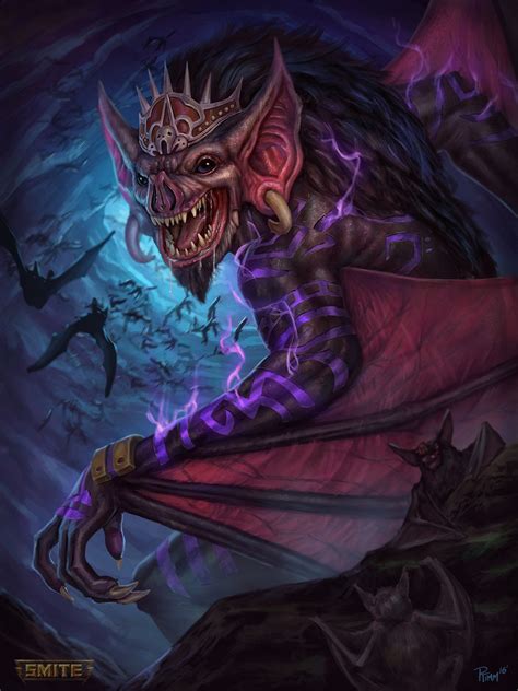 Smite Camazotz Recolor, Andy Timm on ArtStation at https://www ...