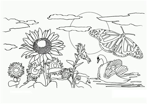 Free Printable Nature Coloring Pages For Kids - Best Coloring Pages For ...