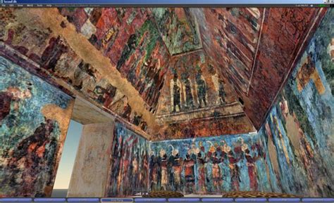 Inside a temple at Bonampak | Chiapas, Arte antiguo, Murales