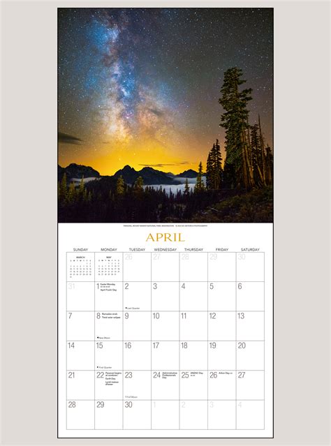 2024 A Galaxy of Stars WALL CALENDAR | Shop the Gladstone Media Official Store