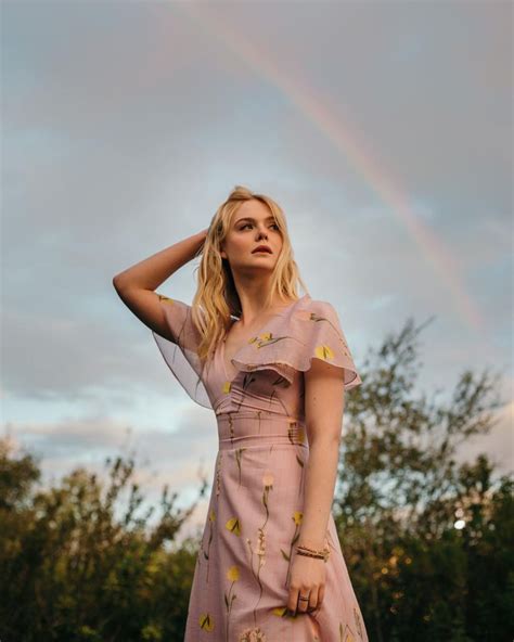 Elle Fanning - Photoshoot for "Wildflowers" Music Video | Elle fanning ...