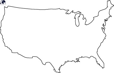 Usa Map Outline