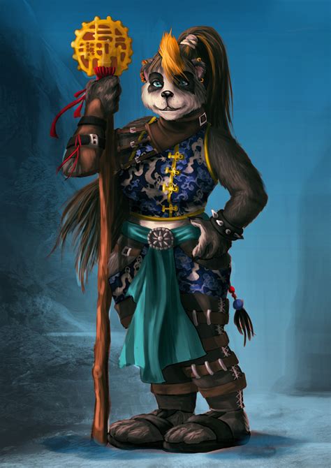 Sara Masperi - World Of Warcraft - Pandaren Concept