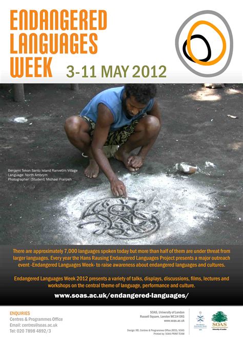 Endangered Languages Week 2012 – Endangered Languages and Cultures