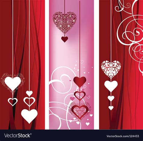 Background with hearts and roses Royalty Free Vector Image