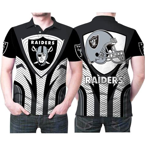 Las Vegas Raiders Logo Helmet Pattern 3D Designed For Las Vegas Raiders ...