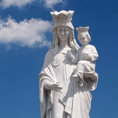 Saint Anne With Mary As Child Garden Statue | Religious Sculpture