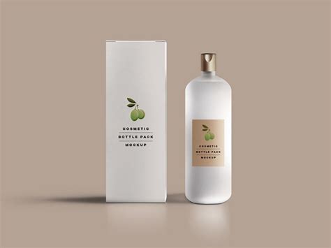 Cosmetic Packaging Mockup by Graphicsfuel on Dribbble