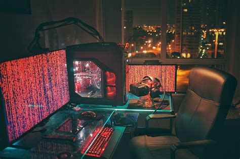 My cyberpunk VR battlestation. : r/battlestations