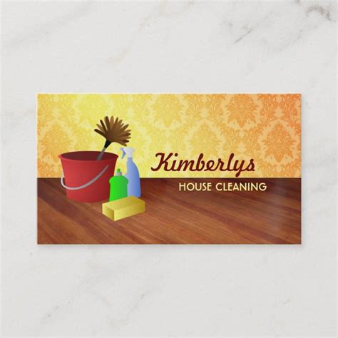 Housekeeping business cards | Zazzle.com