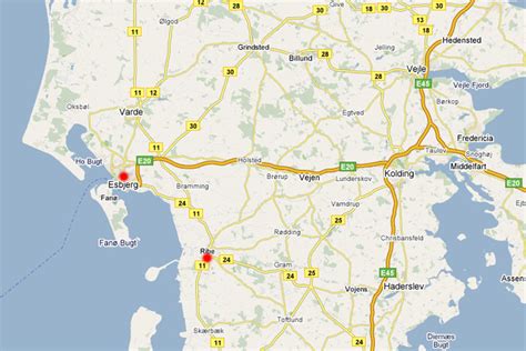 Esbjerg Map