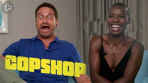 Gerard Butler & Alexis Louder talk Joe Carnahan's Copshop | Netflix ...