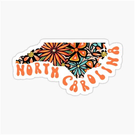 "North Carolina State Design | Artist Designed Illustration Featuring North Carolina State ...