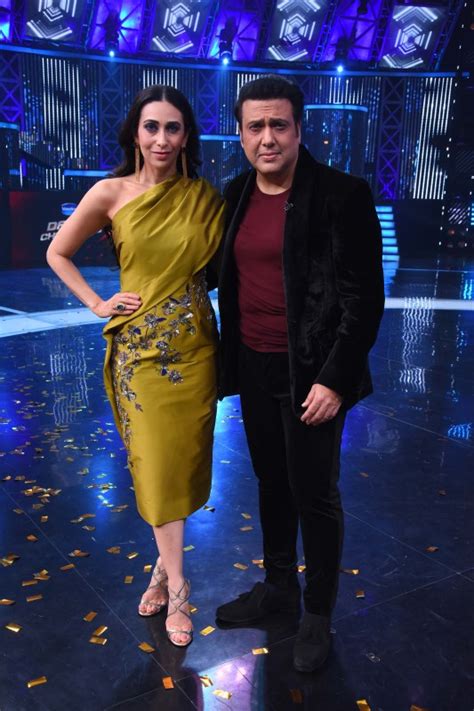 Govinda and Karisma Kapoor on the set of Dance Champions - Photos ...