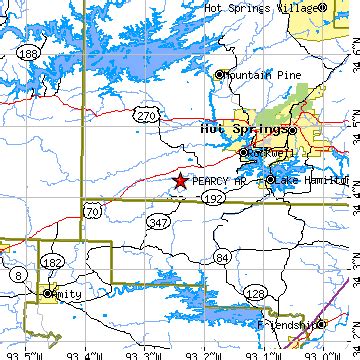 Pearcy, Arkansas (AR) ~ population data, races, housing & economy