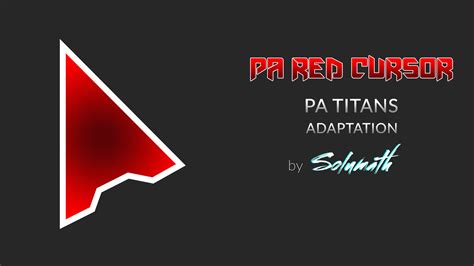 PA Red Cursor Pack - Theme for Windows