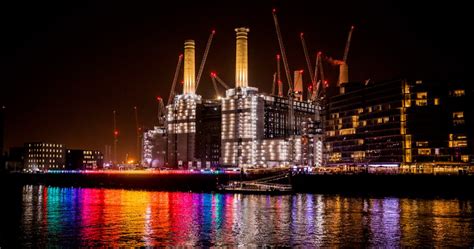 Light installations debut at London’s Battersea Power Station - identity