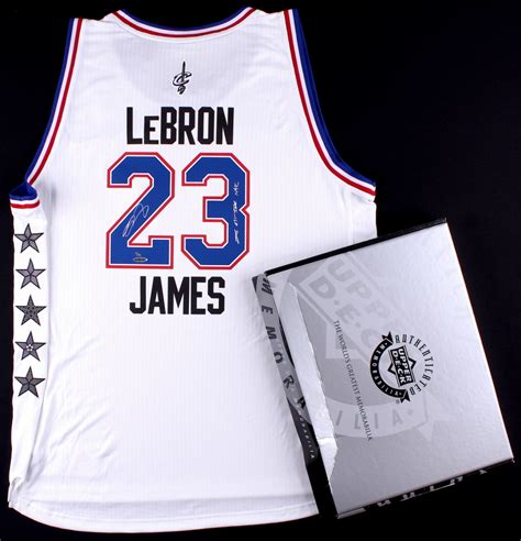 LeBron James Signed LE Cavaliers 2015 All-Star Game Jersey Inscribed ...