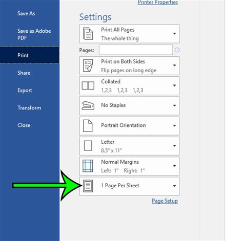 How to Print Two Pages Per Sheet in Microsoft Word for Office 365 ...