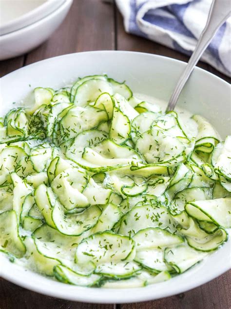 German Cucumber Salad Recipe - Plated Cravings