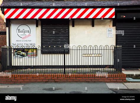 Penny lane barber shop liverpool hi-res stock photography and images ...