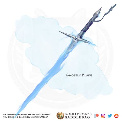 {The Griffon's Saddlebag} Ghostly Blade | Weapon (longsword) : r ...