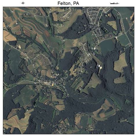 Aerial Photography Map of Felton, PA Pennsylvania