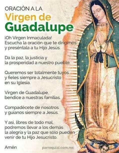 Oraciones A La Virgen De Guadalupe Para Niños - Niños Relacionados