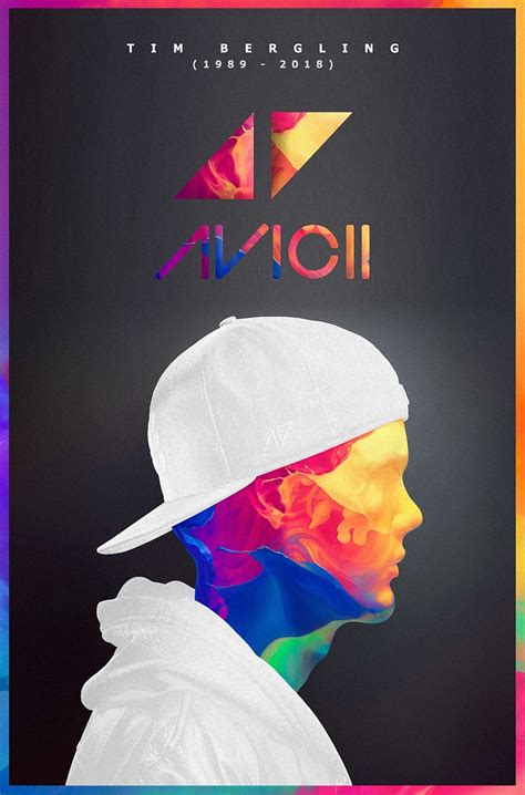 Avicii Album Poster Swedish DJ Music Cover Art Silk Cloth | Etsy