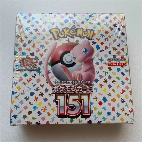 Pokemon 151 Booster Box (Jap), Hobbies & Toys, Toys & Games on Carousell