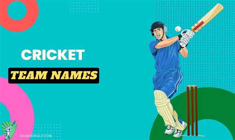 550+ Cricket Team Names To Make Your Opponent Clean Bowled