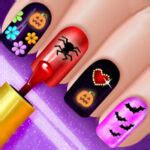Game Glow Halloween Nails - Chơi Trực Tuyến MIỄN PHÍ